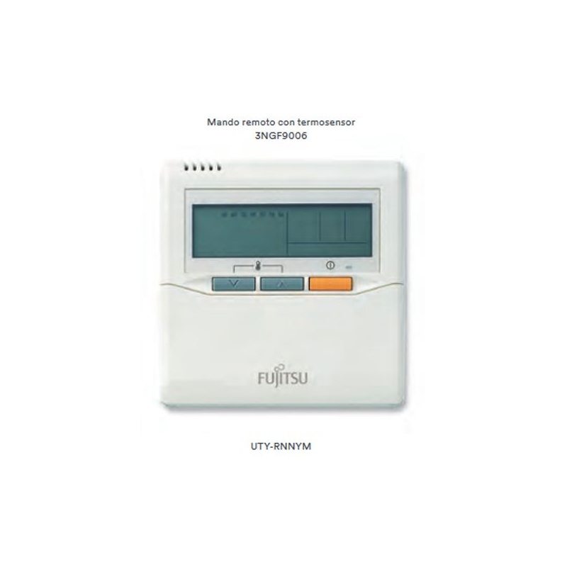 Mando remoto con termosensor Fujitsu UTY-RNNYM ref. 3NGF9006
