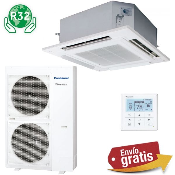 Aire Acondicionado Cassette Panasonic KIT-140PU2ZH8 Trifásica