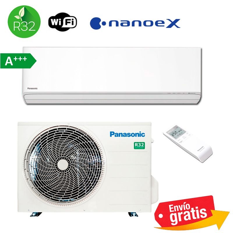 Aire Acondicionado Split 1x1 Panasonic Etherea KIT-Z25-ZKE Blanco Mate