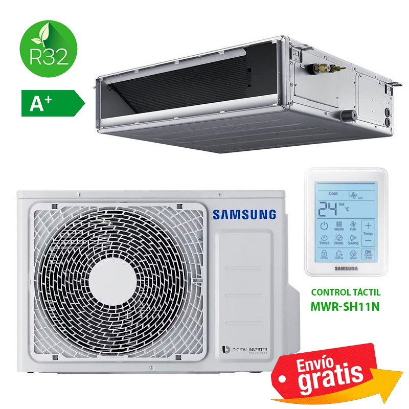 Aire Acondicionado Conducto Slim Samsung AC071BNLDKG/EU + AC071RXADKG/EU