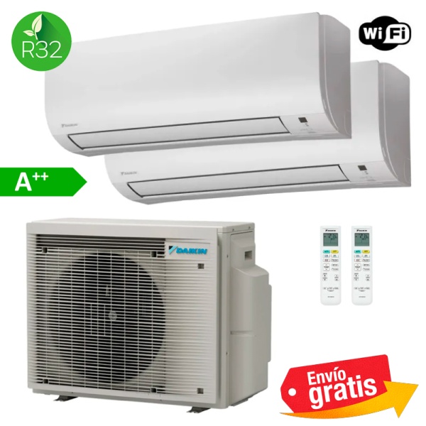 Aire Acondicionado Daikin multisplit 2x1 Sensira 2MXF50F3