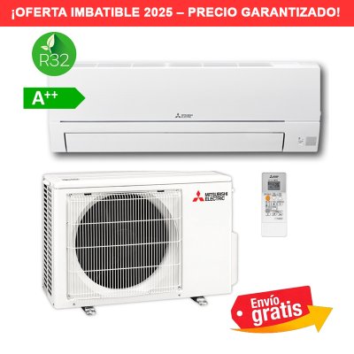 Aire Acondicionado Split Mitsubishi Electric MSZ-HR35VF R32