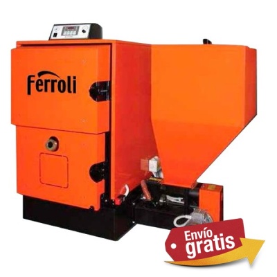 Caldera de Biomasa Policombustible Ferroli ARES A 60