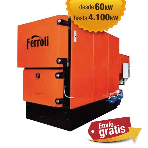 Caldera de Biomasa Policombustible Ferroli ARES A 130