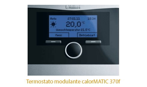 Caldera Vaillant Ecotec Plus + Cronotermostato Calormatic 370 F