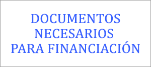 Documentos necesarios para financiación