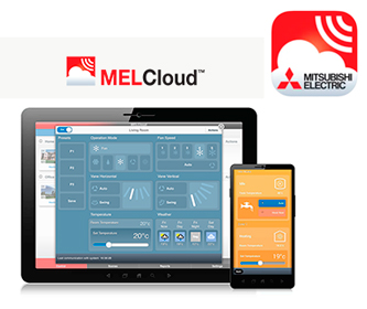 WiFi de serie + App MELCloud