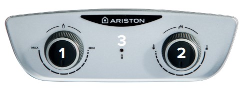 Display frontal calentador atmosférico Ariston