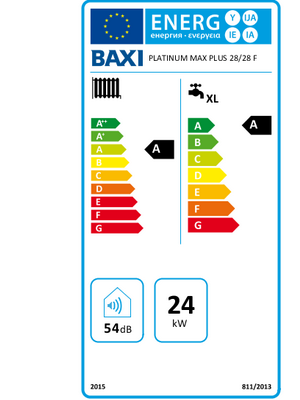 Baxi Platinum Max Plus 28/28 F