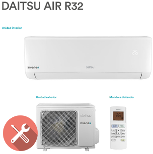Instalación de aire acondicionado Daitsu