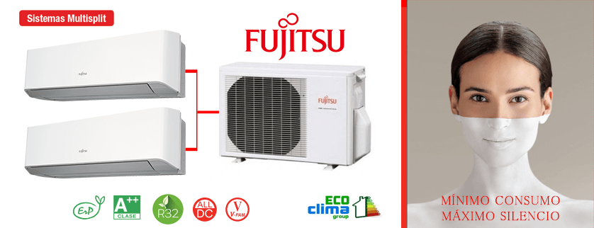 Aire Acondicionado Multisplit Fujitsu
